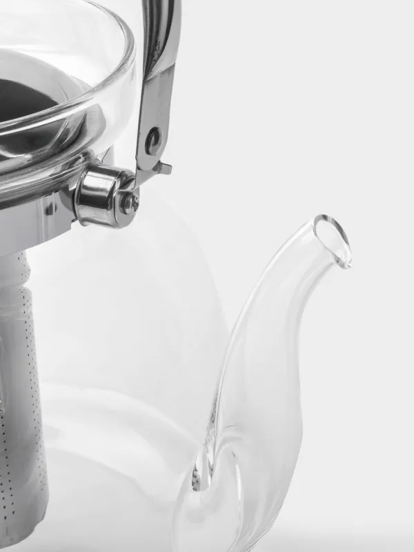 Шайнек, 2,8 л, қайнату елегі бар, шыны Б / болат, Classic, image-1