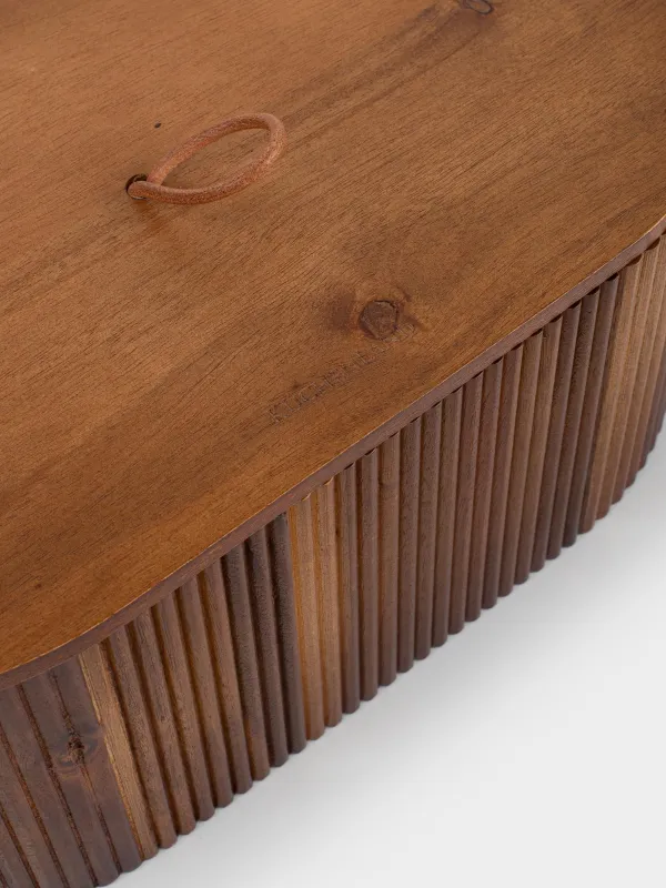 Хлебница, 33х18х13 см, дерево, овальная, Noble flow, image-3