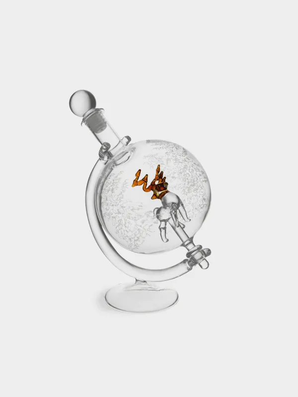 Графин, 650 мл, на подставке, Глобус с оленем, Bar, image-4