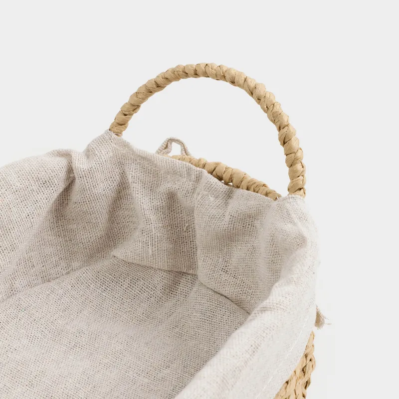 Корзина для хлеба, 25х16 см, плетеная, с ручками, целлюлоза/хлопок, овальная, Braided, image-2