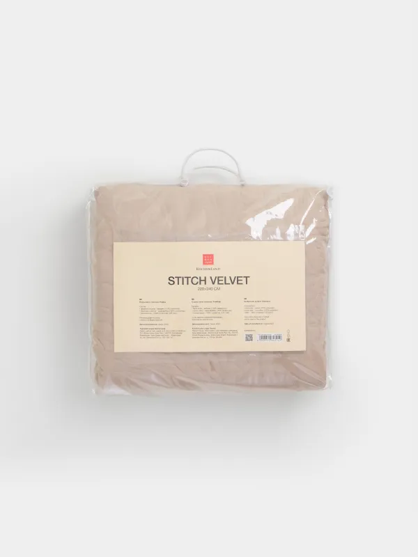 Покрывало, 220х240 см, стеганое, Листья, Stitch, image-5