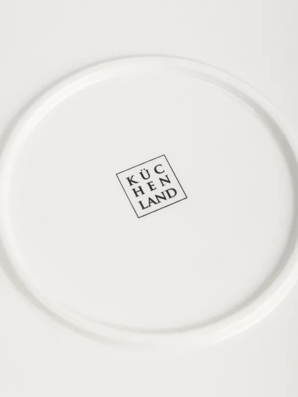 Хлебница, 23х12 см, с разделочной доской, керамика D/бамбук, круглая, молочная, Milk kitchen, image-3