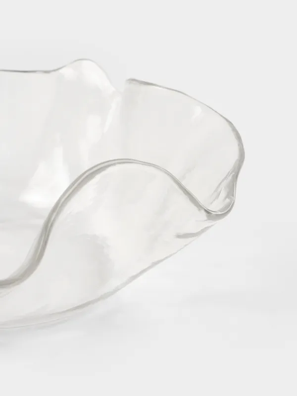 Салатник, 20х9 см, Волнистые края, Clear wave, image-2