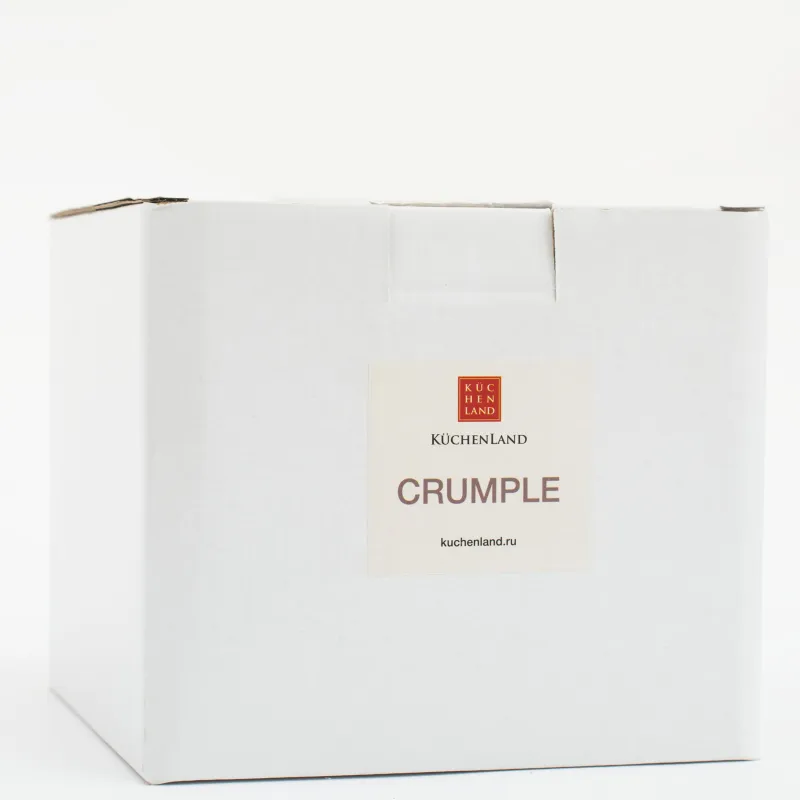 Саптыаяқ, 400 мл, фарфор P, алтын жиектері бар, Мыжылған әсер, Crumple gold, image-5