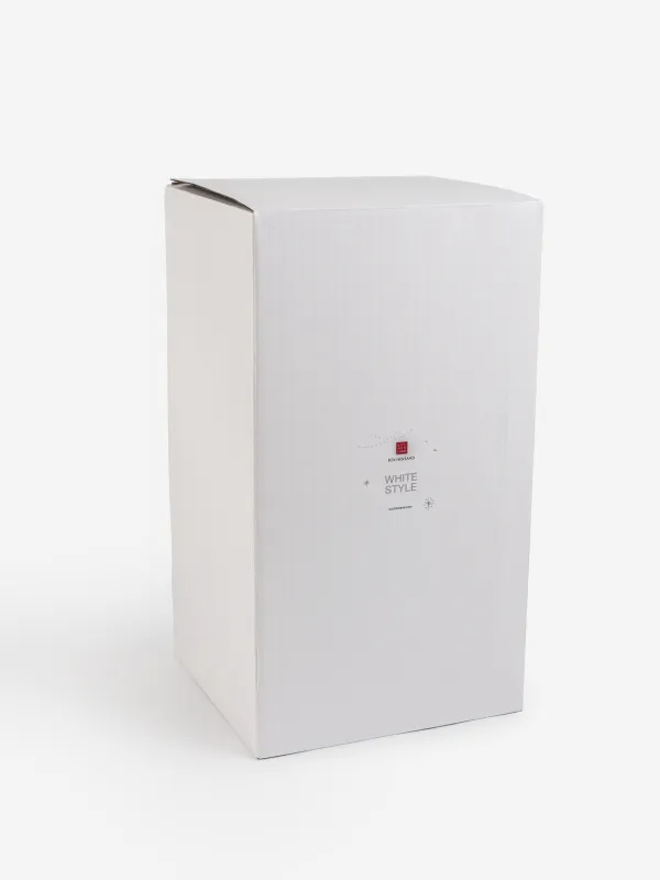 Снежный фонарь, 26 см, пластик, White style, image-6