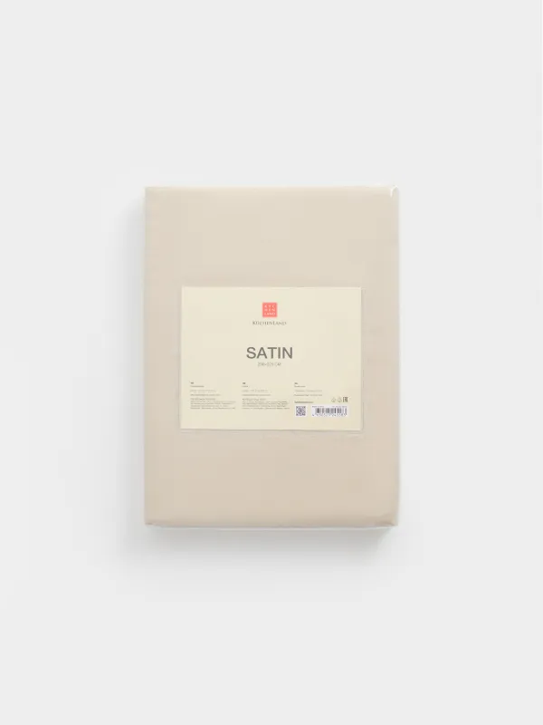 Пододеяльник, 200х220 см, сатин 300 ТС, песочный, Satin, image-6