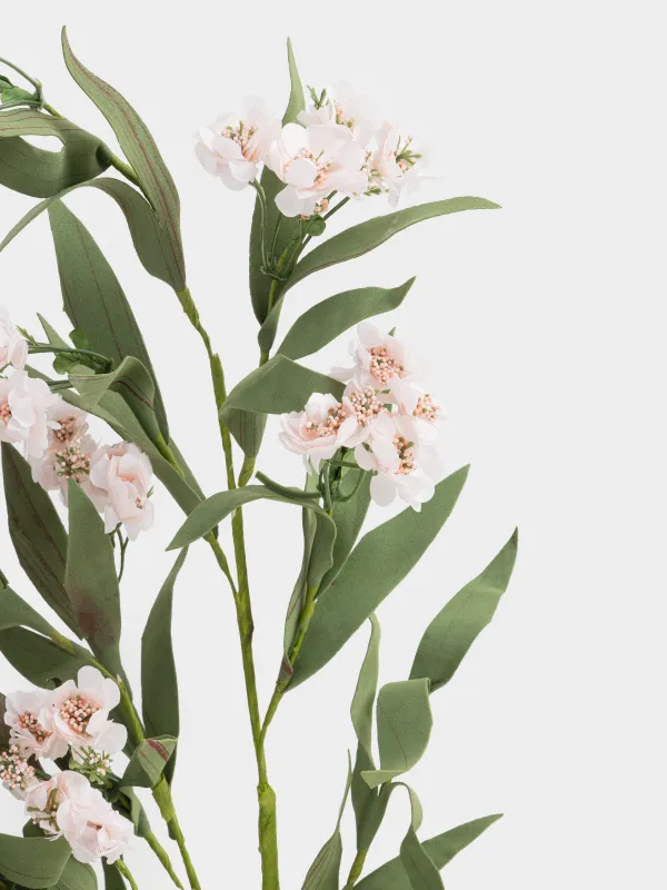 Ветка декоративная, 70 см, Светло-розовая гвоздика, Flower garden, image-3