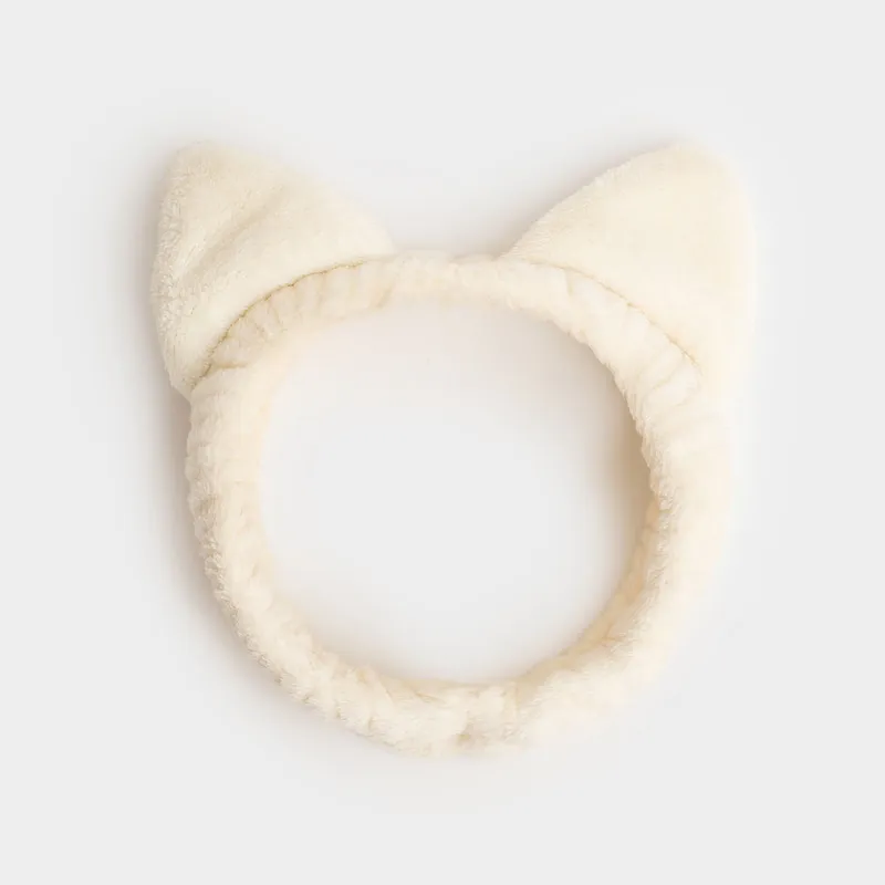 Бас бау, 12 см, балаларға арналған, полиэстер, сарғылт-қоңыр, Мысық, Cat