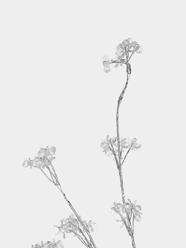 Ветка декоративная, 60 см, Кристальные цветы, Crystal decor, image-4