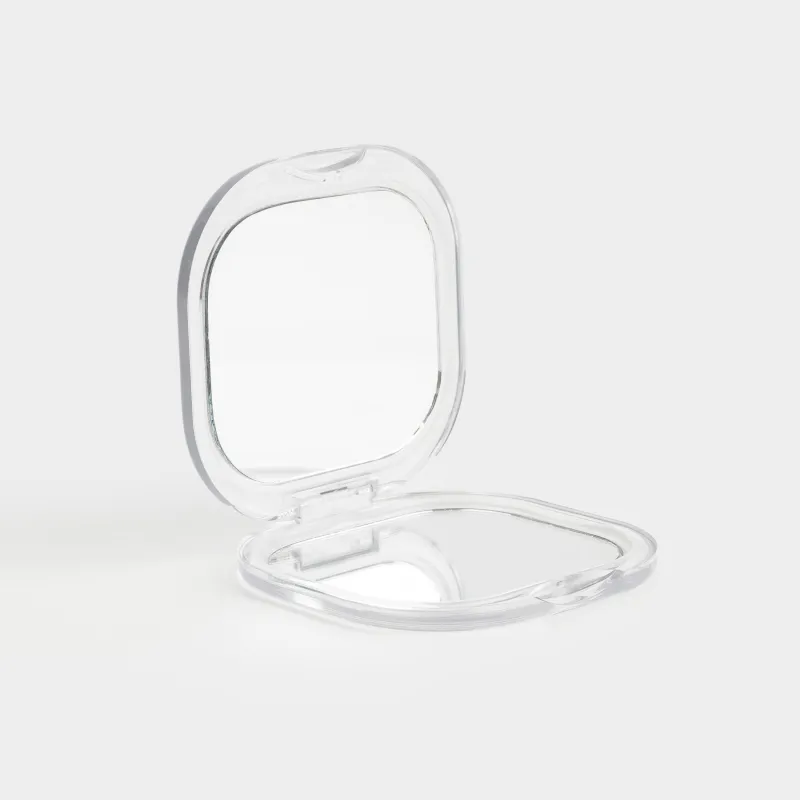 Қалта айнасы, 7х7 см, екі жақты, пластик, Messa, image-1