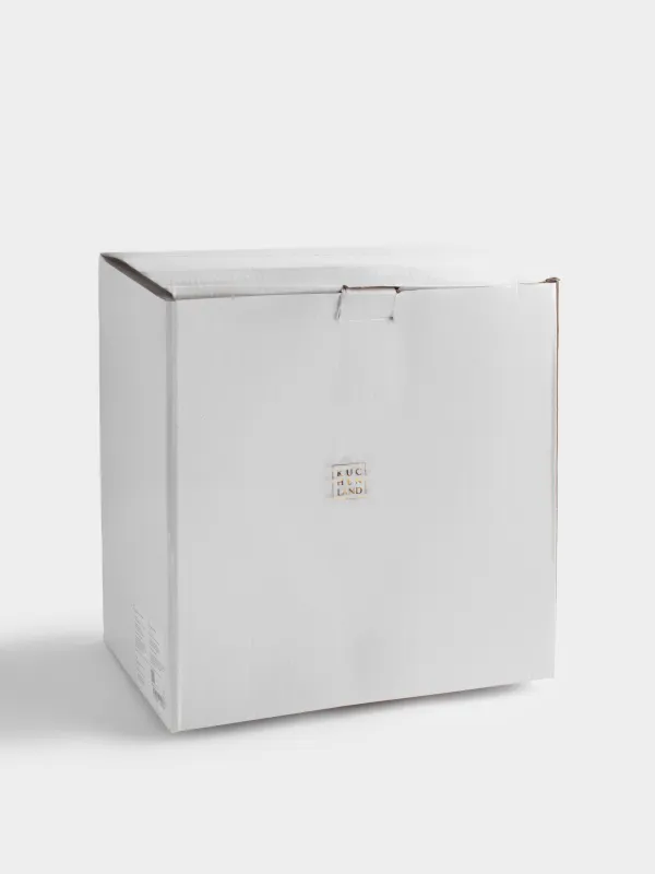 Сәндік ыдыс, 27х19 см, аяқты, болат/полирезин, алтын, Жылқы, Horse gold, image-6