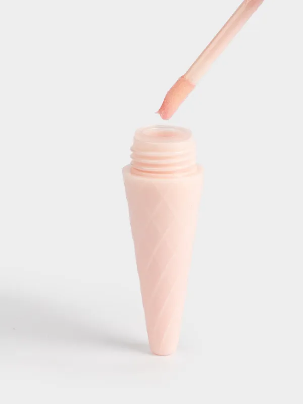 Блеск для губ, 3,5 мл, увлажняющий, Ягодный, Кошечка в рожке, Cosmetic kids, image-1