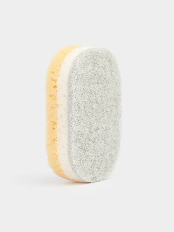 Губка для мытья посуды, 5 шт, Clean, image-4