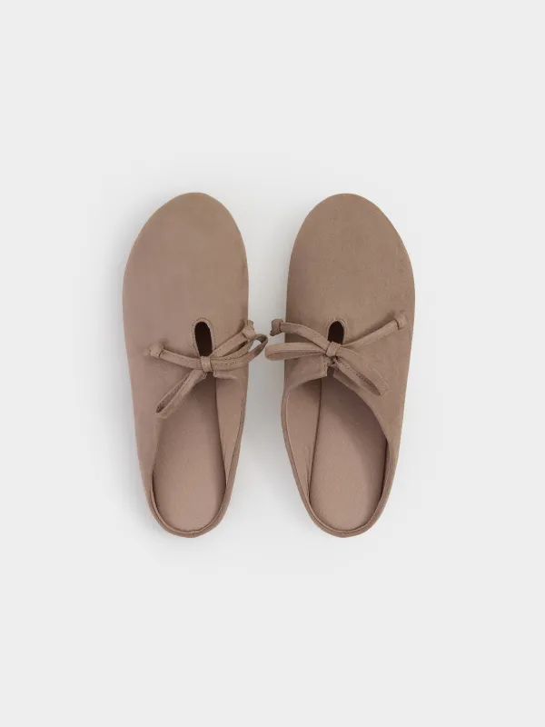 Тапочки женские, домашние, Suede, image-1