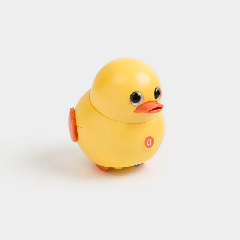Игрушка развивающая, магнитная, 10 см, пластик, желтая, Утенок, Duck yellow, image-2
