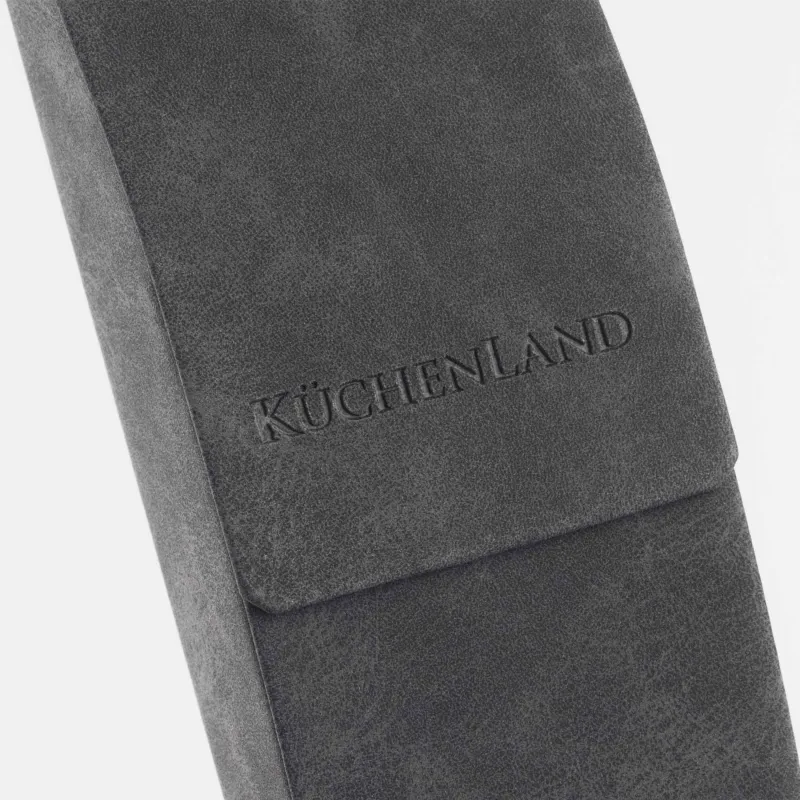 Көзілдірік қабы, 15x5 см, полиуретан, қою сұр, Rock, image-3