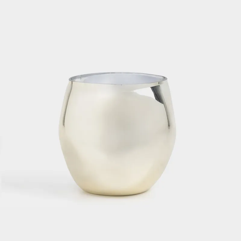 Хош иісті шам, см, үш фитиль, шам ұстағышта, шыны, алтын, Хош иіс, Gold candle