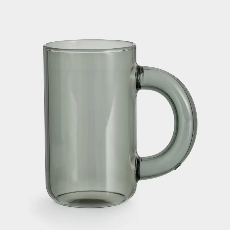 Саптыаяқ, 360 мл, шыны Б, сұр, Clear color