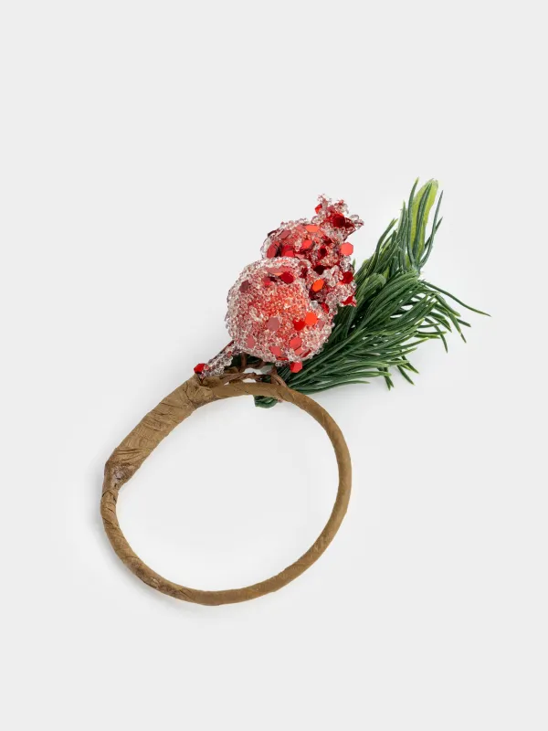 Майлық сақинасы, 5 см, пластик/металл, гранаталар, Fruit decor, image-1