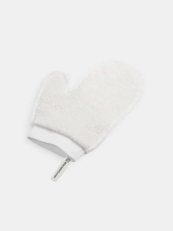 Денені жууға арналған қолғап, 21х17 см, қабыршақтайтын, полиэстер / нейлон, ақ, Unique spa, image-2