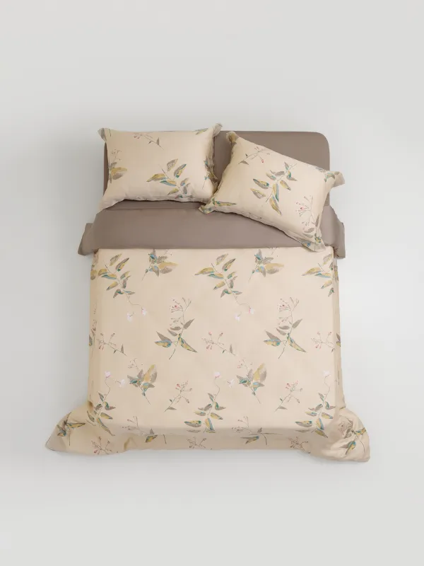 Постельное белье, евро, тенсель, Листья, Tencel, image-0