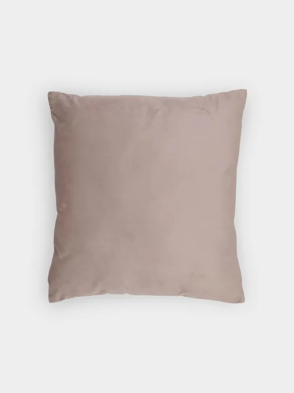 Жастық сәндік, 45х45, көрпе, барқыт, сирень, Ромбтар, Sewing, image-1