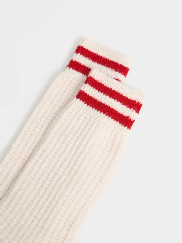 Әйелдер шұлықтары, өлшемі 36-38, қырлы, полиэстер, сарғылт-қоңыр, Жолақтар, Heatyy, image-2