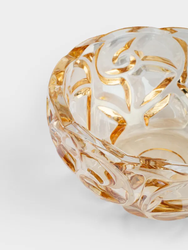 Салат ыдысы, 24х11 см, шыны Р, кәріптас, Өрнектер, Gala, image-2