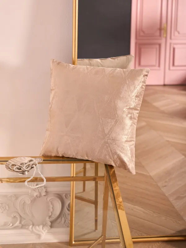 Подушка декоративная, 45х45 см, Золотистое напыление, Abstract, image-9