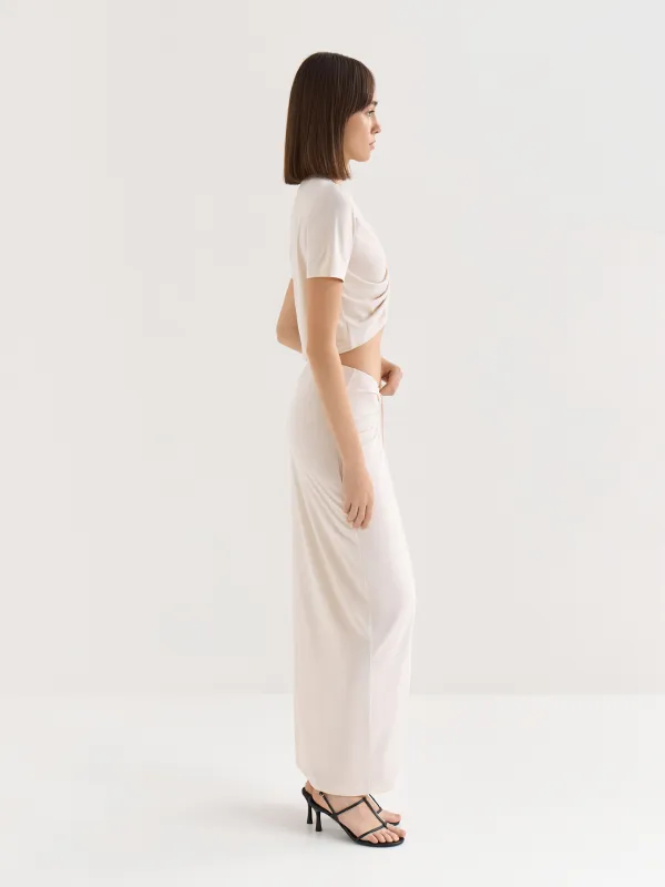 Кроп-топ со сборкой, Ametina, image-3