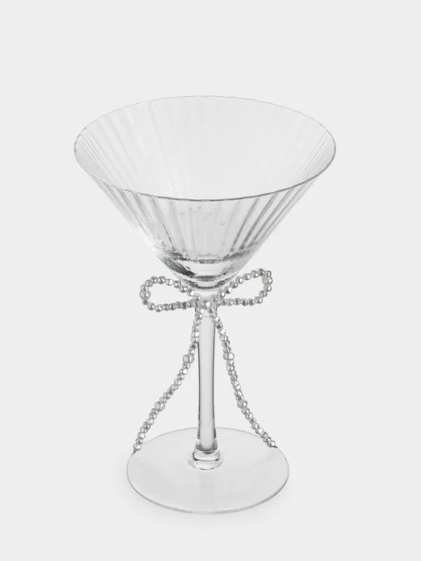 Бокал для мартини, 270 мл, стекло Р/пластик, Бант, Varies pearl, image-1