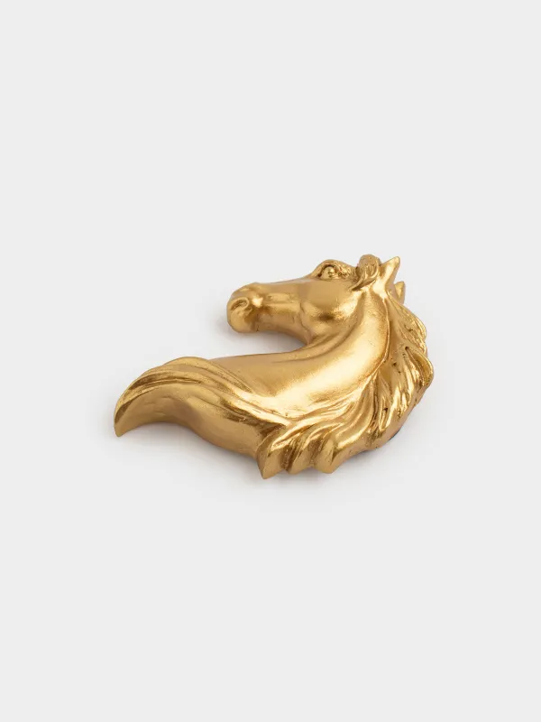 Магнит, 8 см, полирезин, Horse gold, image-2