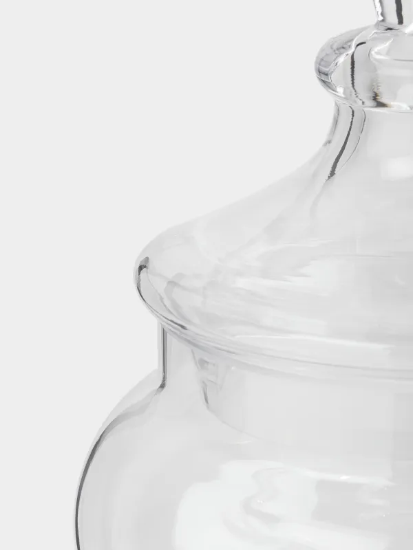 Конфетница, 17х26 см, с крышкой, Clear, image-4