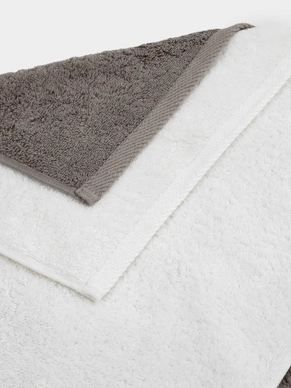 Сүлгілер жиынтығы, 50х90/70х140 см, 4 дана, мақта, құм/сүт түстес, Weltro cotton, image-4