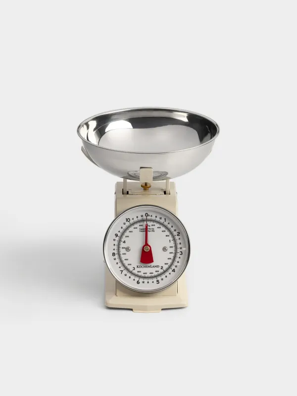 Весы кухонные, с миской, Vintage kitchen, image-1
