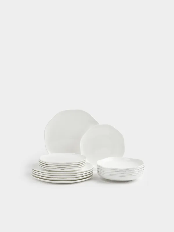 Сервиз обеденный, белый, Galeon, image-0