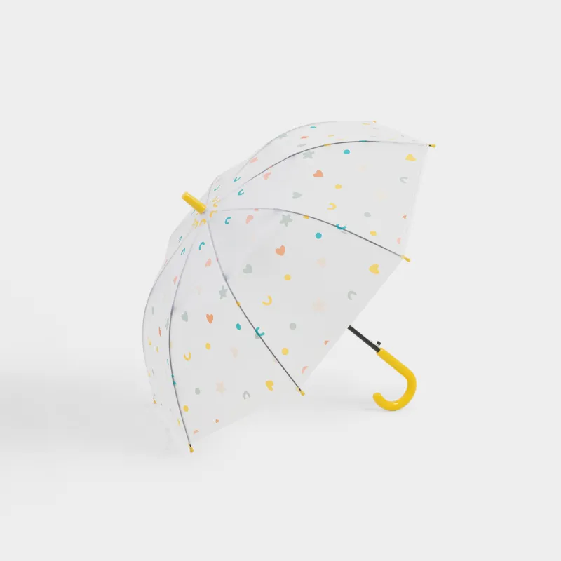 Қолшатыр-таяқ, 70 см, балаларға арналған, полиоксиэтилен, сары, Мүсіндер, Aspen