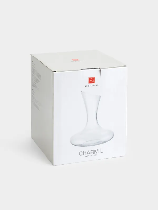 Декантер, 1,2 л, стекло, Large, Charm L, image-4