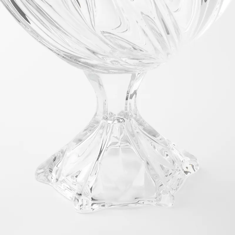 Ваза для фруктов, 25х23 см, на ножке, стекло Р, Torsido, image-3
