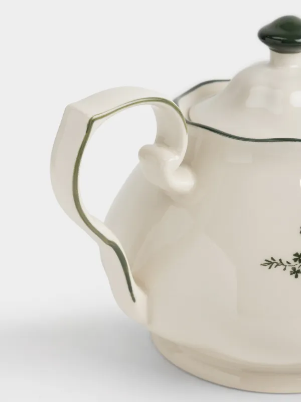Чайник заварочный, 1,4 л, Зеленые цветы, Green lace, image-4