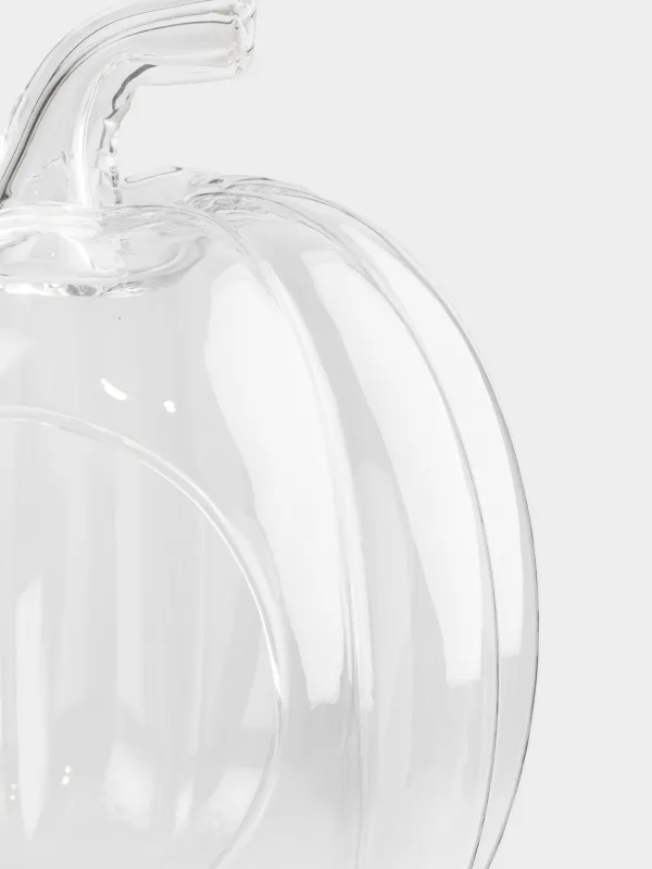 Кәмпит ыдысы, 23х26 см, шыны, Асқабақ, Clear, image-1