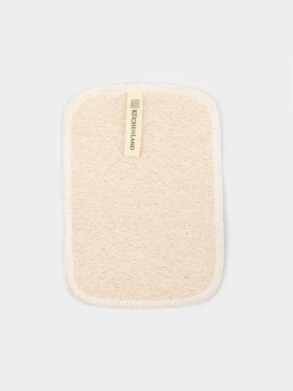 Ыдыс жууға арналған шүберек, 15x10 см, 3 дана, табиғи талшық, бежевый, Clean, image-2