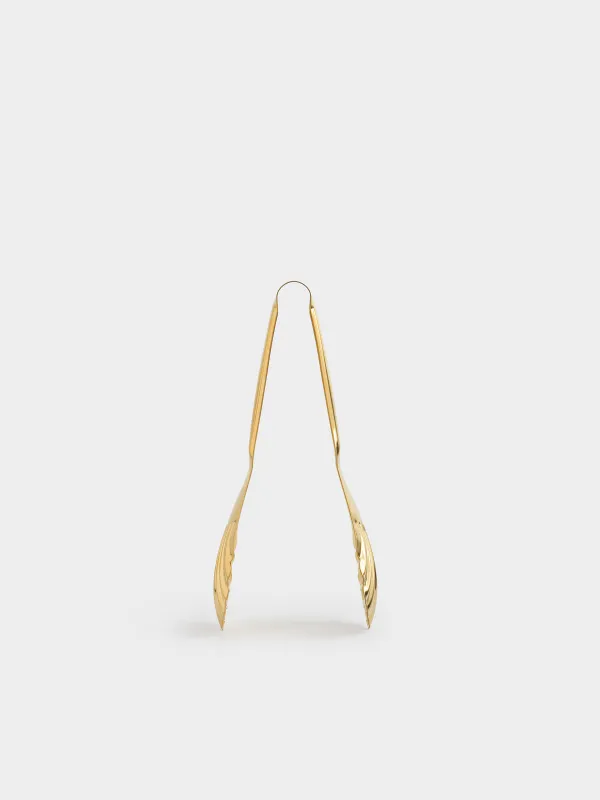 Щипцы кухонные, 23 см, сталь, золотистые, Ракушки, Classic gold, image-2