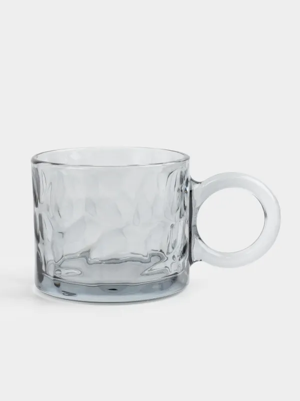 Саптыаяқ, 300 мл, шыны, сұр, Clear color, image-0