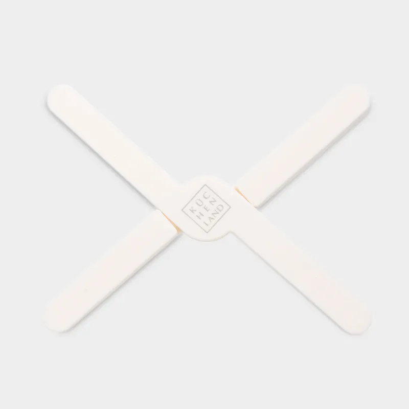 Ыстық астына арналған түпқойма, 21 см, жиналмалы, силикон, сүт түсті, Soft kitchen