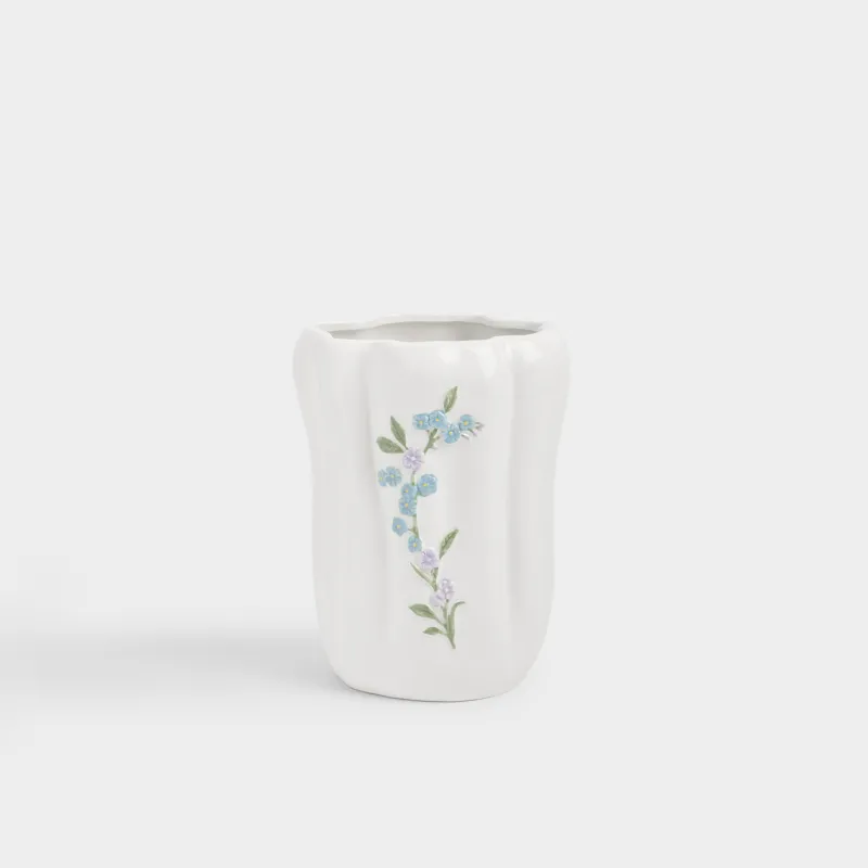 Ваза для цветов, 20 см, Незабудка, Crumple flower