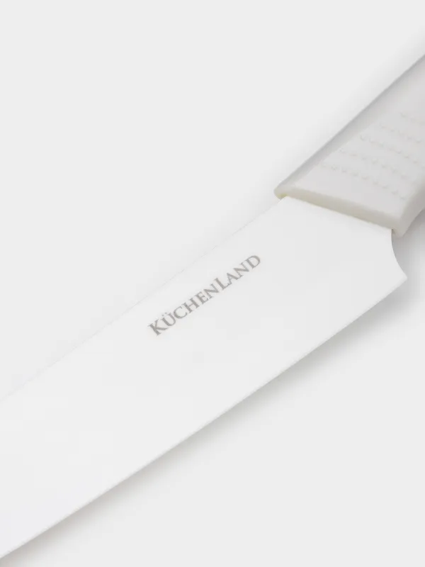 Нож для нарезки, 13 см, с чехлом, керамика/пластик, молочный, Regular, image-2