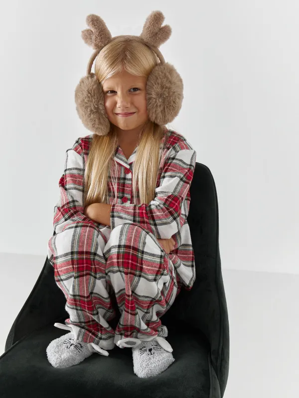 Носки детские, домашние, серые, Заяц, Merry, image-3