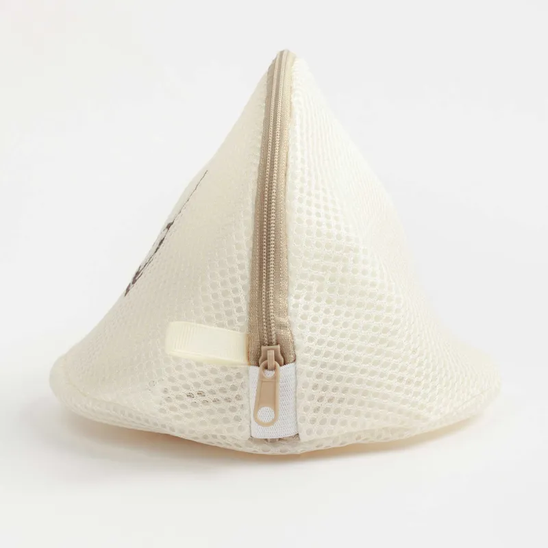 Бюстгалтерлерді жууға арналған сөмке, 18х15 см, полиэстер, сарғылт-қоңыр, Safety new, image-3