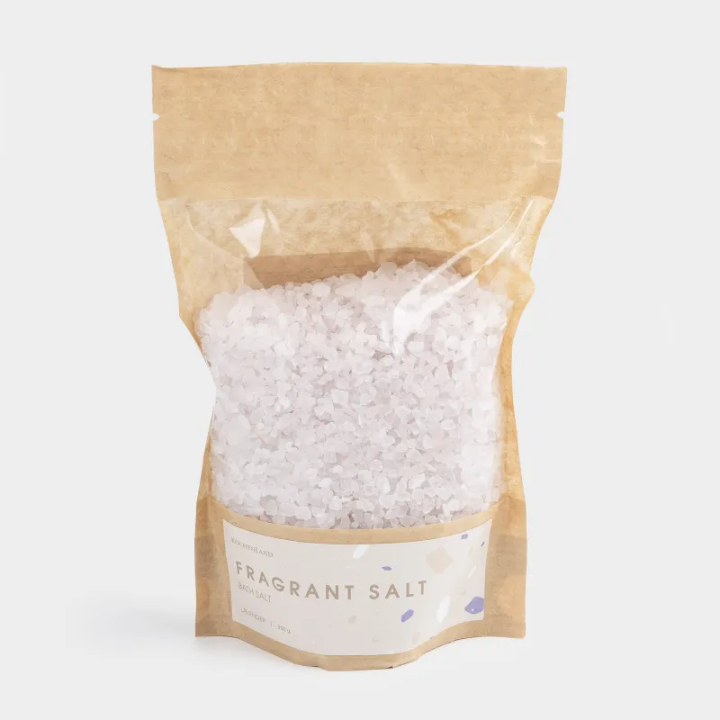 Ваннаға арналған тұз, 350 гр, ақшыл көк, Лаванда, Fragrant salt